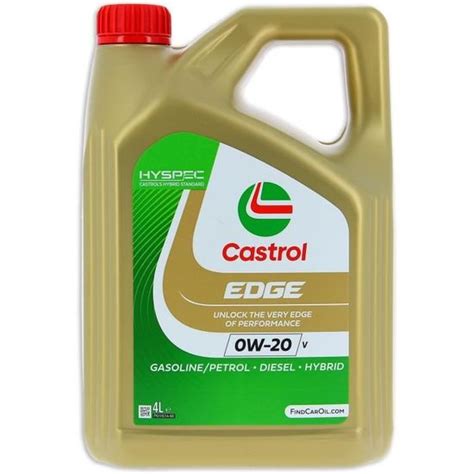 Castrol Edge W V L Huile Moteur W Cdiscount Auto