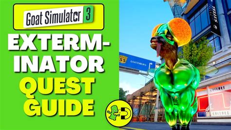 Goat Simulator Exterminator Secret Event Downtown Guide Youtube