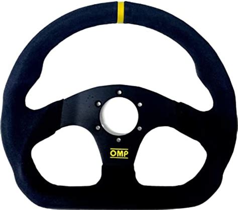 Omp Superquadro Steering Wheel Small Spokes Suede Black