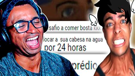 Lendo Os Coment Rios Do Zoio Os Piores Desafios Saikojoga React