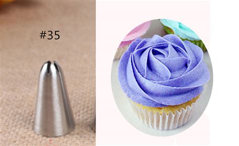 Which Piping Nozzle Wilton Star Tips Buttercream Rose Off