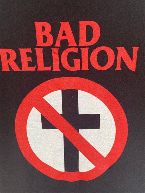 Band Tees Bad Religion Punk Rock Band Tee Shirt Grailed