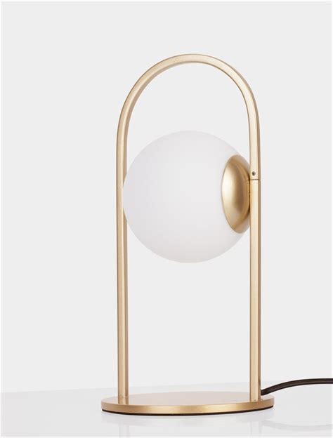 Nova Luce Floor Table Luminaires Hook Satin Gold Metal Acid