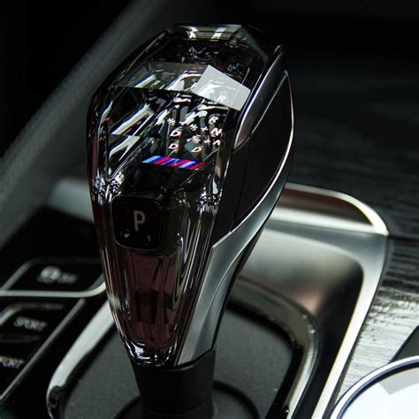 Bmw Crystal Gear Shift Knob With Colorful M Logo Coolshiftknobs