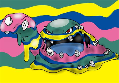 Alolan Muk Pokemon By Berniproductions On Newgrounds