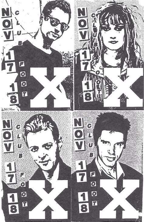 X X X Post Punk Concert Posters Music Pics