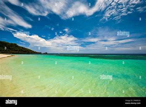 Tranquil Green Ocean Water In West Bay Beach In Roatan Honduras