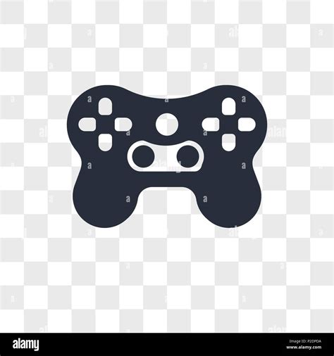 Video games vector icon isolated on transparent background, Video games ...