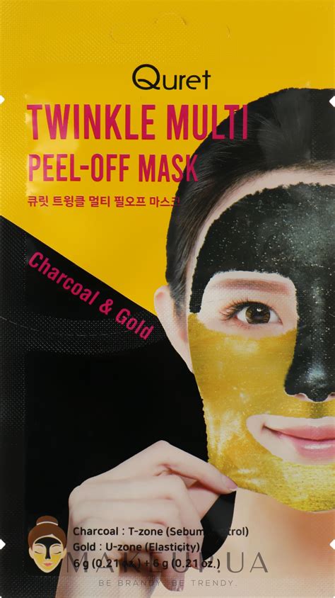 Quret Twinkle Multi Peel Off Mask Отшелушивающая маска купить по