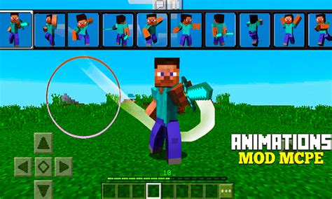 دانلود برنامه Animations Mods for Minecraft اندروید | بازار