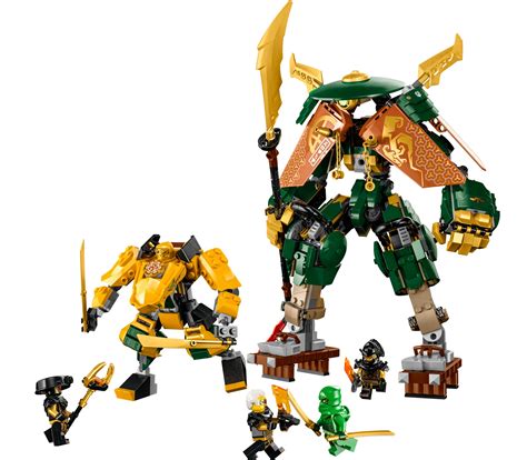Lego NINJAGO®: Mecas del Equipo Ninja de Lloyd y Arin por 84.99€ - Qué
