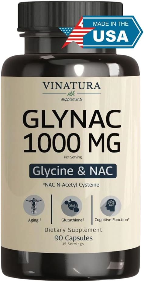 Amazon Glynac Et Nac Supplement N Acetyl Cysteine Ethyl Ester