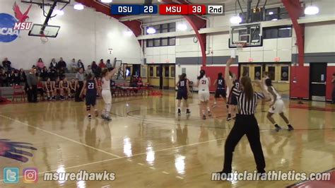 Montclair State Women S Basketball Highlights Vs Desales