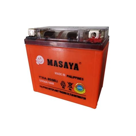 MOTORCYCLE BATTERY 3L 4L 5L MASAYA SUDA DAY WAY BRAND Lazada PH