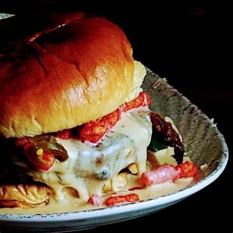 Radius Flaming Hot Cheeto Burger Is New Burger Of Month