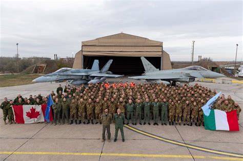 Royal Canadian Air Force Completes Deployment To Natos Enhanced Air