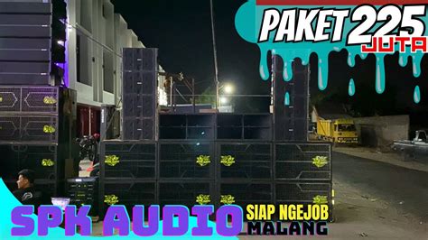 Paket Siap Ngejob Juta Review Paket Spk Audio Singosari Malang