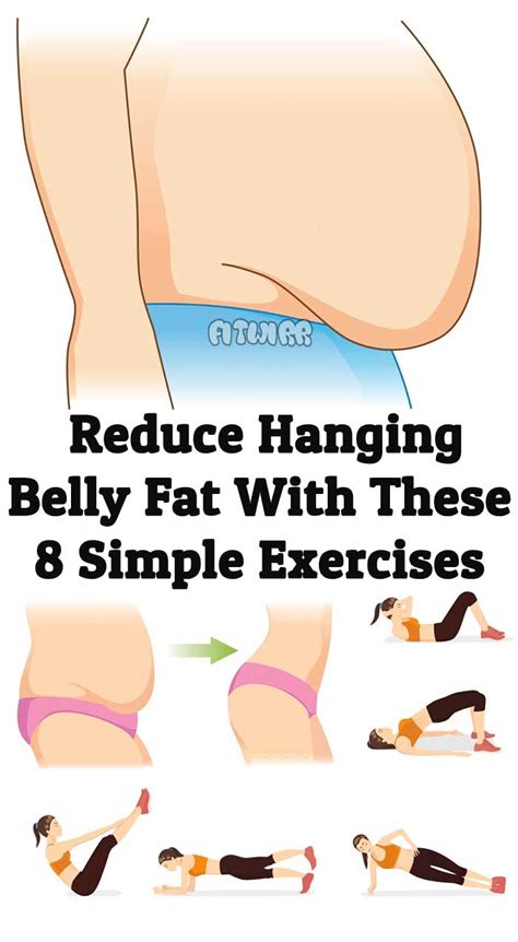 Reduce Hanging Belly Fat With These Simple Exercises