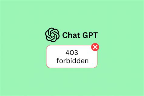 Fix Chat GPT 403 Forbidden Error TechCult