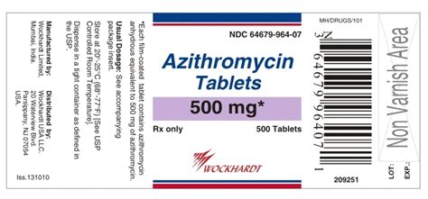 Azithromycin Tablet Film Coated