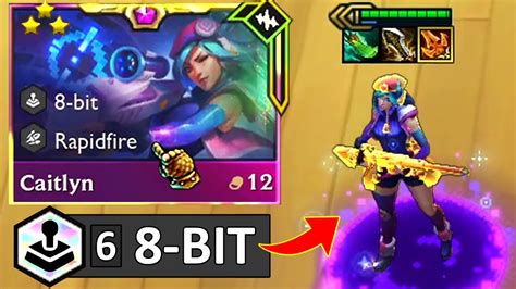 Full 8 Bit Caitlyn ⭐⭐⭐ Tft Set 10 Youtube