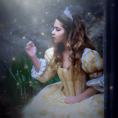 Enchanted Princess Digital Graphic · Creative Fabrica