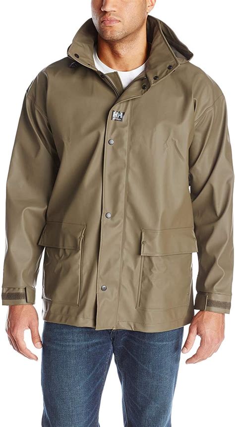 Helly Hansen Workwear Men S Impertech Deluxe Rain And Fishing Jacket