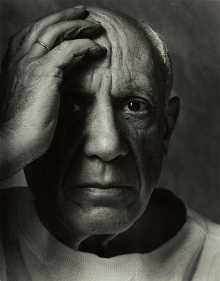 Arnold Newman Pablo Picasso Vallauris France 1954 Mutualart