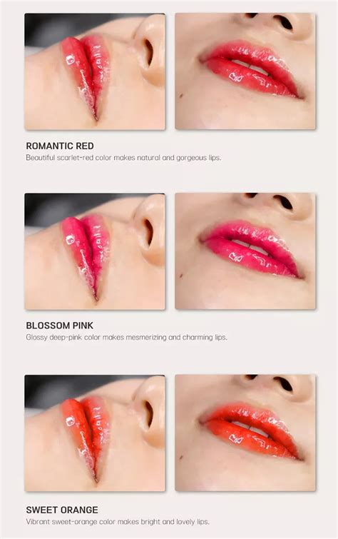 Colorful Microneedling Pen Lip Semi Permanent Bb Lips Tint Meso Serum