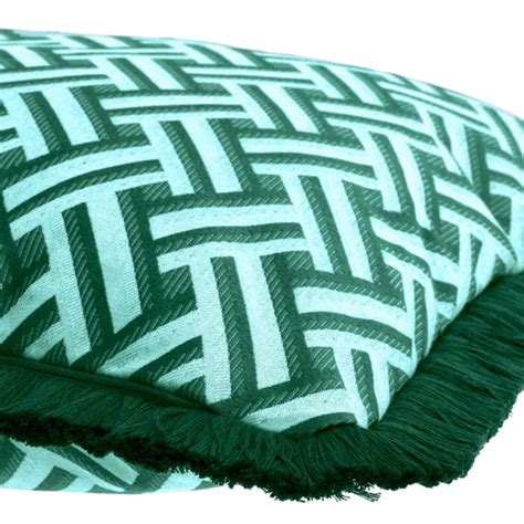 EICHHOLTZ Cushion Doris L Green Wilhelmina Designs