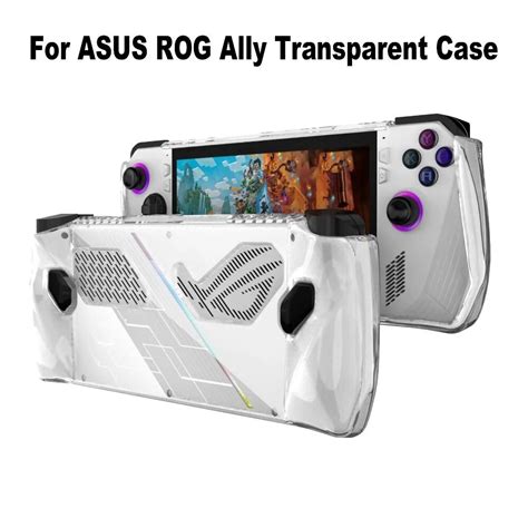 Protective Case For Asus Rog Ally Silicone Case Soft Shockproof Tpu