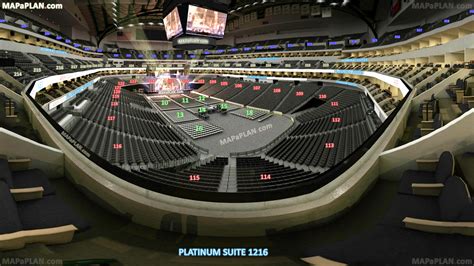 Dallas American Airlines Center Seating Chart View From Platinum