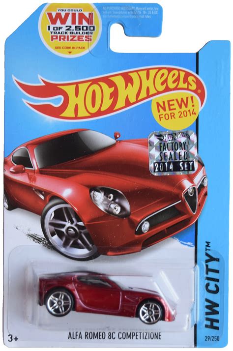 Amazon Hot Wheels Alfa Romeo C Competizione City Red Toys Games