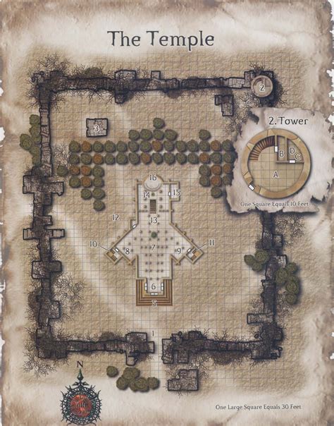 Temple Of Elemental Evil Module Maps