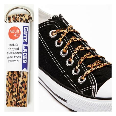 Shoelaces Leopard Cheetah Print Cute Laces Shoe Laces Leopard