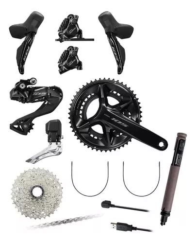 Kit Grupo Shimano Di R V Pronta Entrega Parcelamento