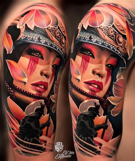 Geisha Tattoo By Peter Hlavacka Japanese Tattoo Japanese Geisha