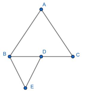 And Are Two Equilateral Triangles Such That D Is The Mid Point Of BC