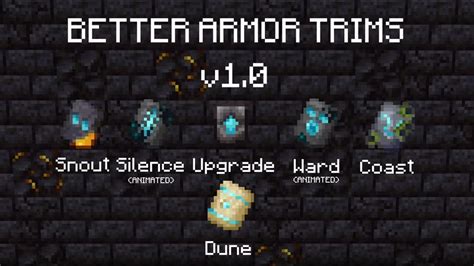 Better Armor Trims Minecraft Texture Pack