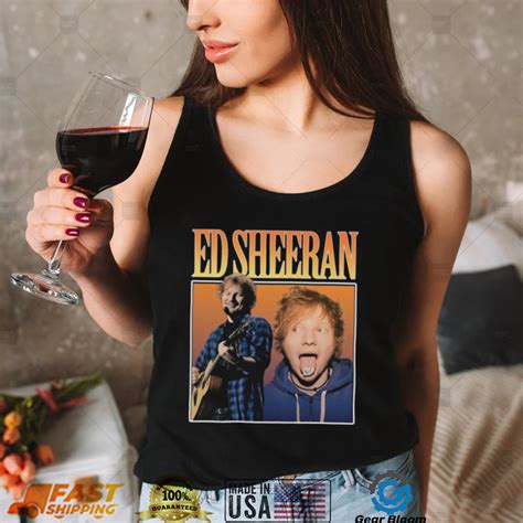 Ed Sheeran T Shirt Equals Logo Unisex Official Ed Sheeran Tour Merch ...