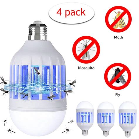 Mosquito Killer Lamps In Light Zapper Led Light Bulb Bug Mosquito