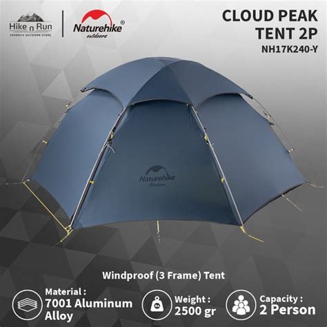 Jual Tenda Camping Naturehike Nh K Y Cloud Peak Tent P Di Lapak