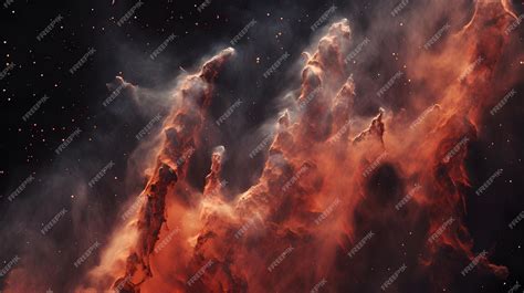 Premium Photo | The Pillars of Creation nebula in the Eagle Nebula