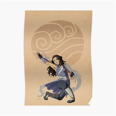 "ATLA - Katara" Poster by xiuqae | Redbubble