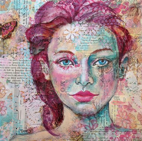 Mixed Media Portrait Project