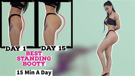 Best Standing Booty Workout 15 Days Challenge At Homehow To Get Big Hips100 Guaranteed 15