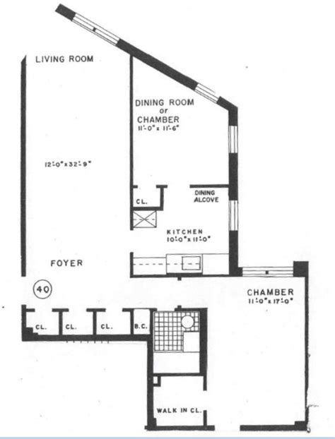 King Apartments in Queens, NY: 2 Bed, 1 Bath Floor Plans