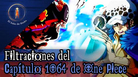 FILTRACIONES CAPÍTULO 1064 DE ONE PIECE LAW PERDERÁ CON KUROHIGE