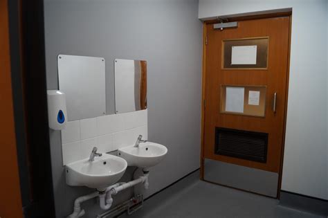 Colourful School Toilet Refurbishment Waller Building And Glazing Services