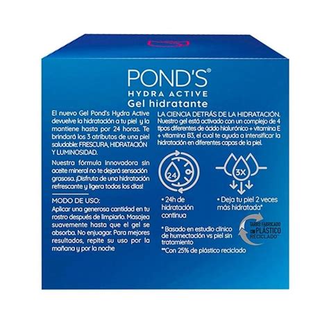 Gel Hidratante Ponds Hydra Active 110 G Walmart